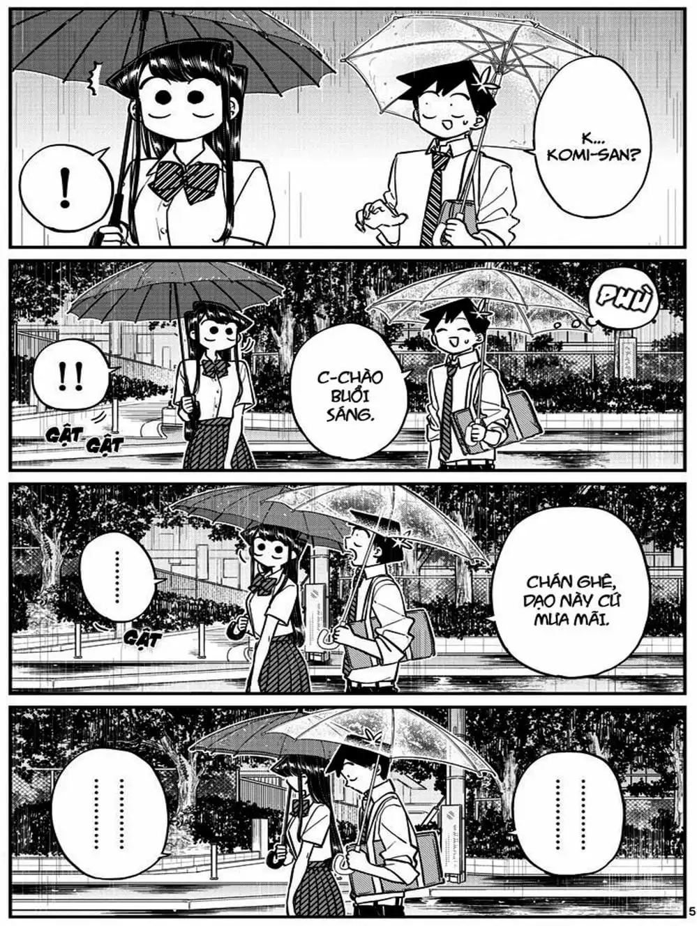 Truyện Tranh Komi Không Thể Giao Tiếp - Komi San Wa Komyusho Desu trang 5