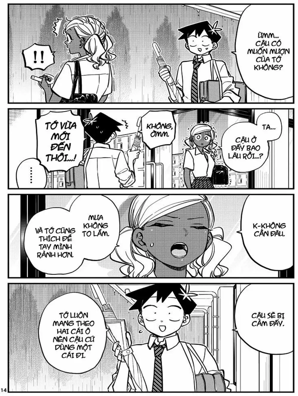 Truyện Tranh Komi Không Thể Giao Tiếp - Komi San Wa Komyusho Desu trang 5