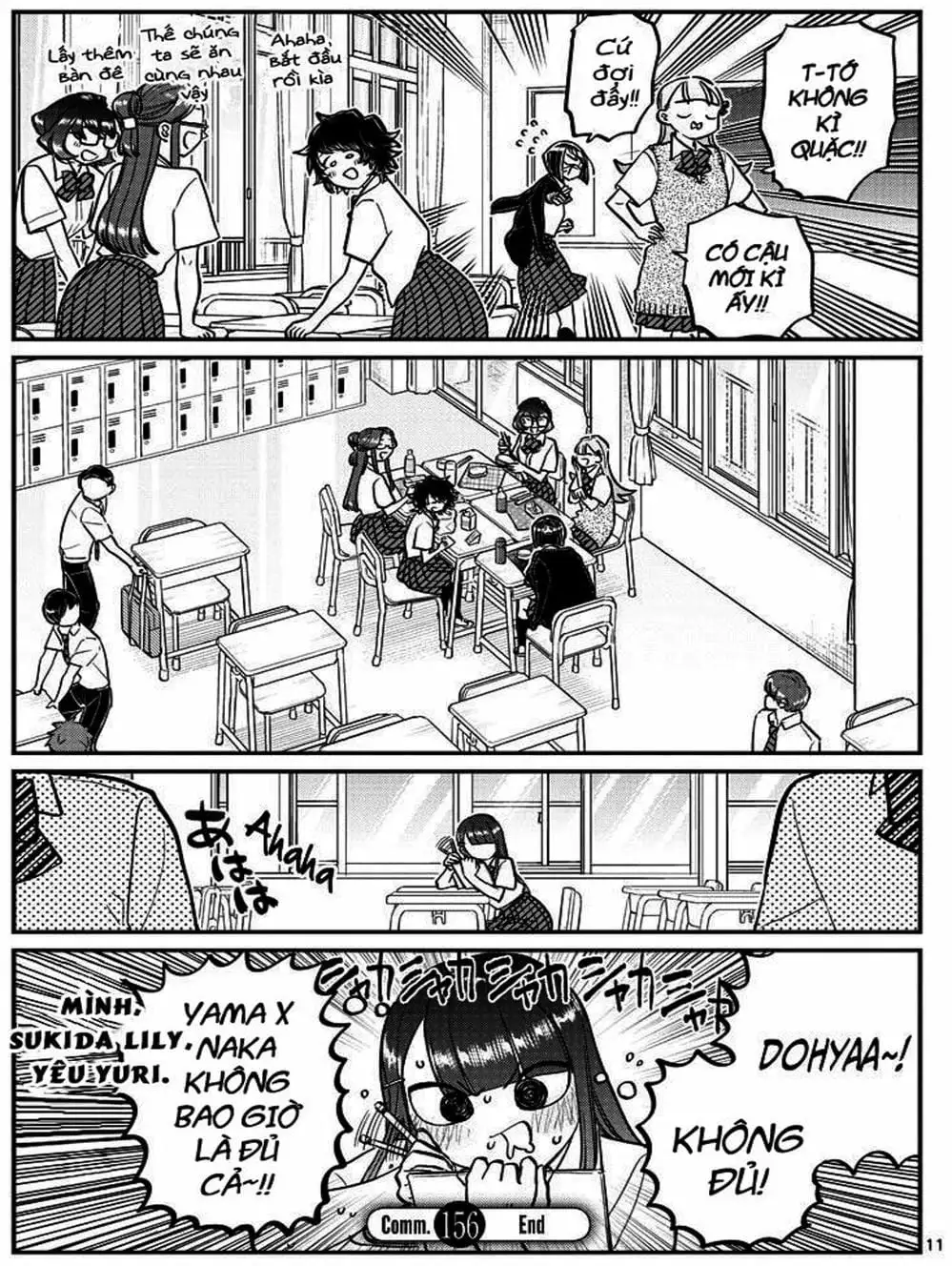 Truyện Tranh Komi Không Thể Giao Tiếp - Komi San Wa Komyusho Desu trang 5