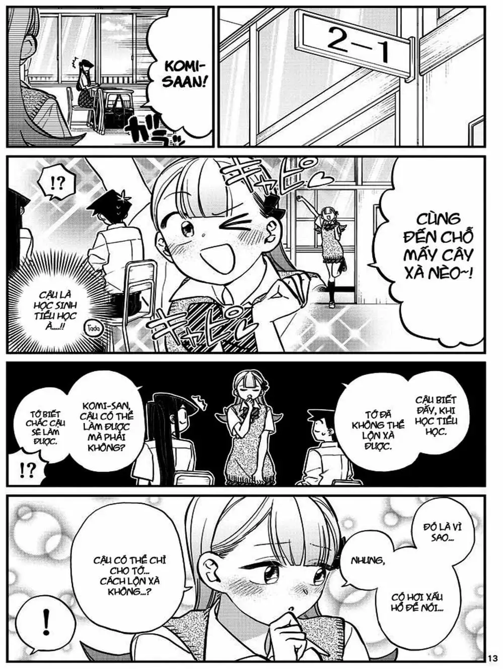 Truyện Tranh Komi Không Thể Giao Tiếp - Komi San Wa Komyusho Desu trang 5