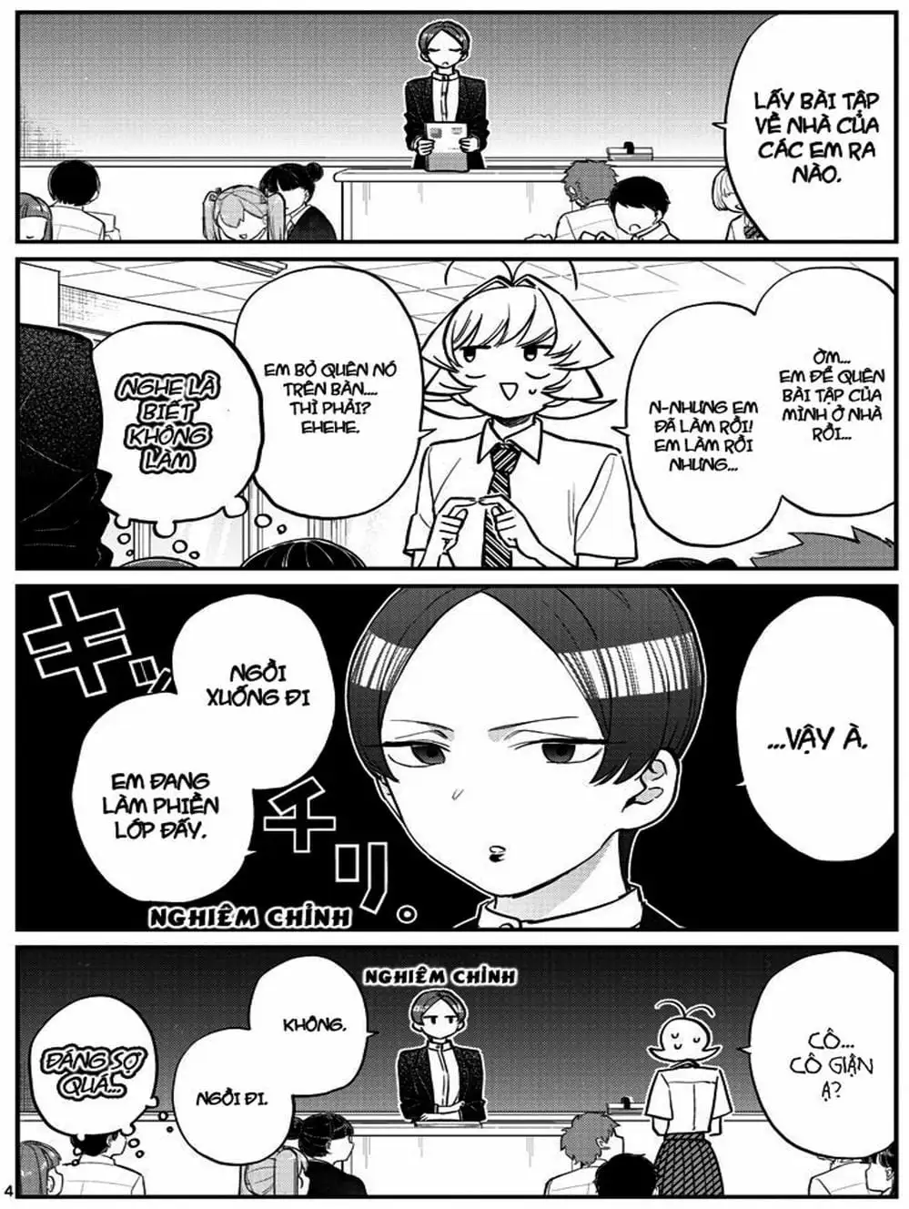 Truyện Tranh Komi Không Thể Giao Tiếp - Komi San Wa Komyusho Desu trang 5