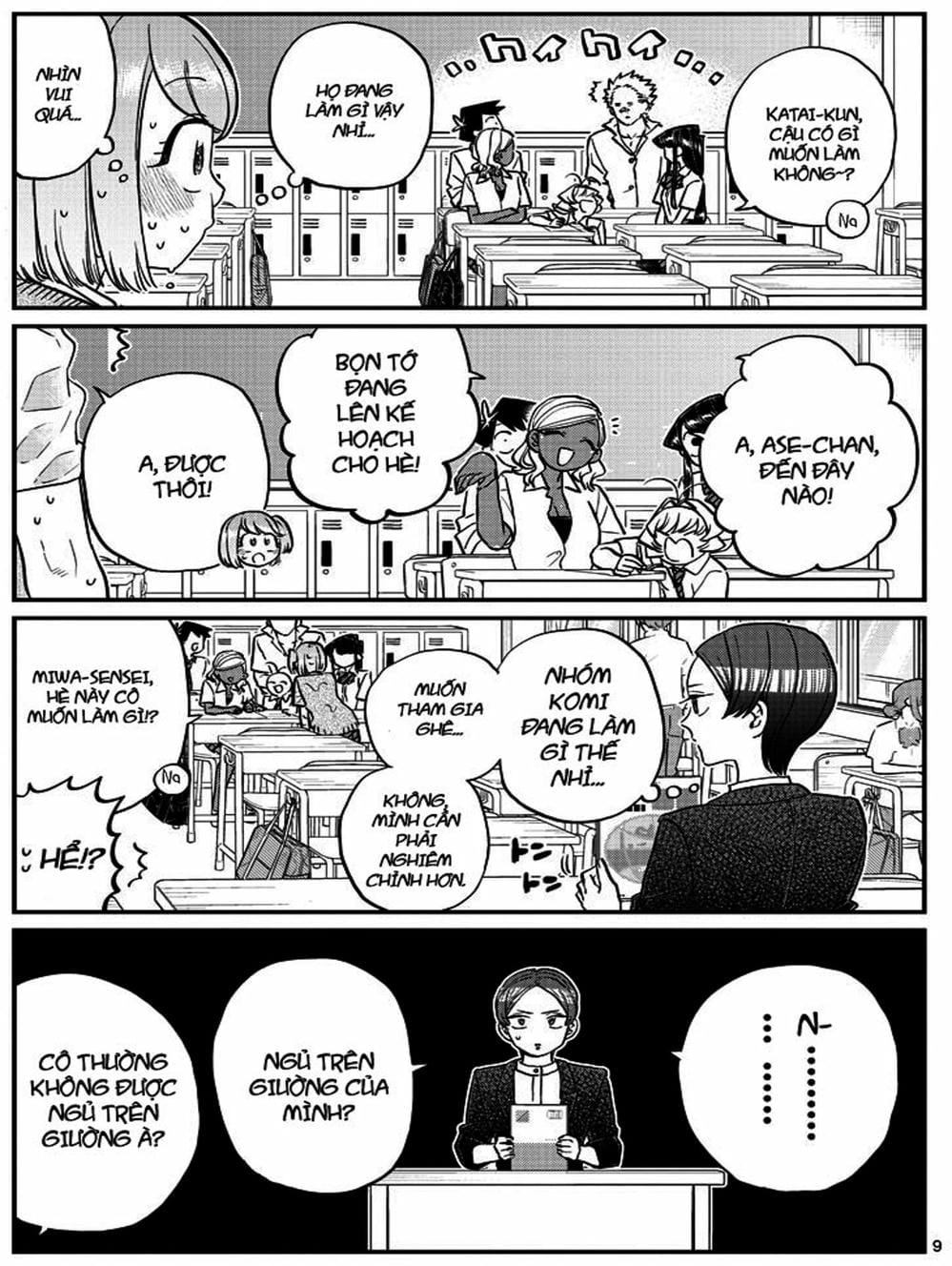 Truyện Tranh Komi Không Thể Giao Tiếp - Komi San Wa Komyusho Desu trang 5