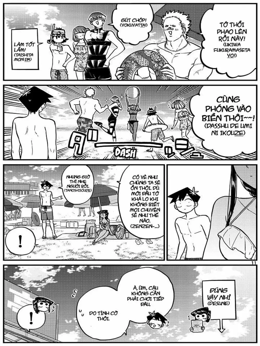 Truyện Tranh Komi Không Thể Giao Tiếp - Komi San Wa Komyusho Desu trang 5