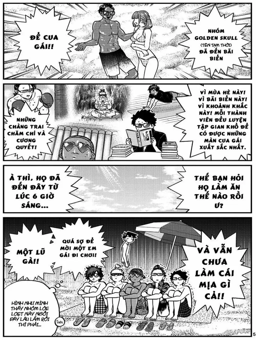 Truyện Tranh Komi Không Thể Giao Tiếp - Komi San Wa Komyusho Desu trang 5