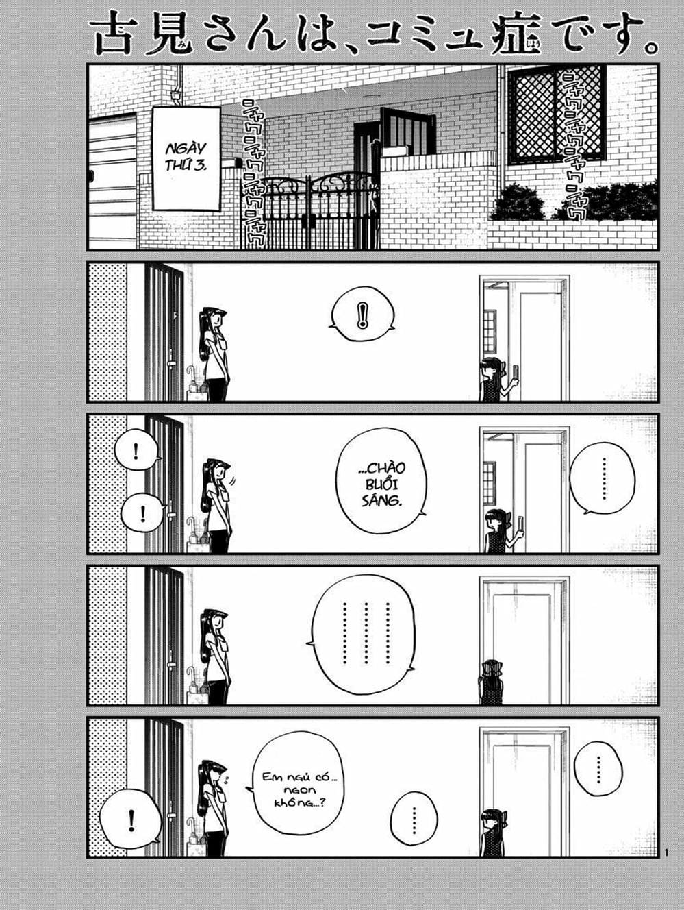 Truyện Tranh Komi Không Thể Giao Tiếp - Komi San Wa Komyusho Desu trang 5