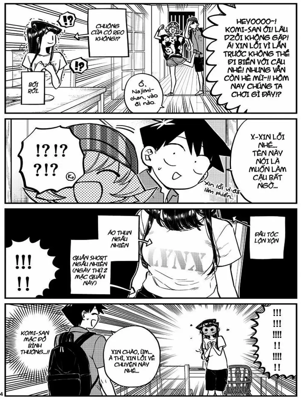 Truyện Tranh Komi Không Thể Giao Tiếp - Komi San Wa Komyusho Desu trang 5