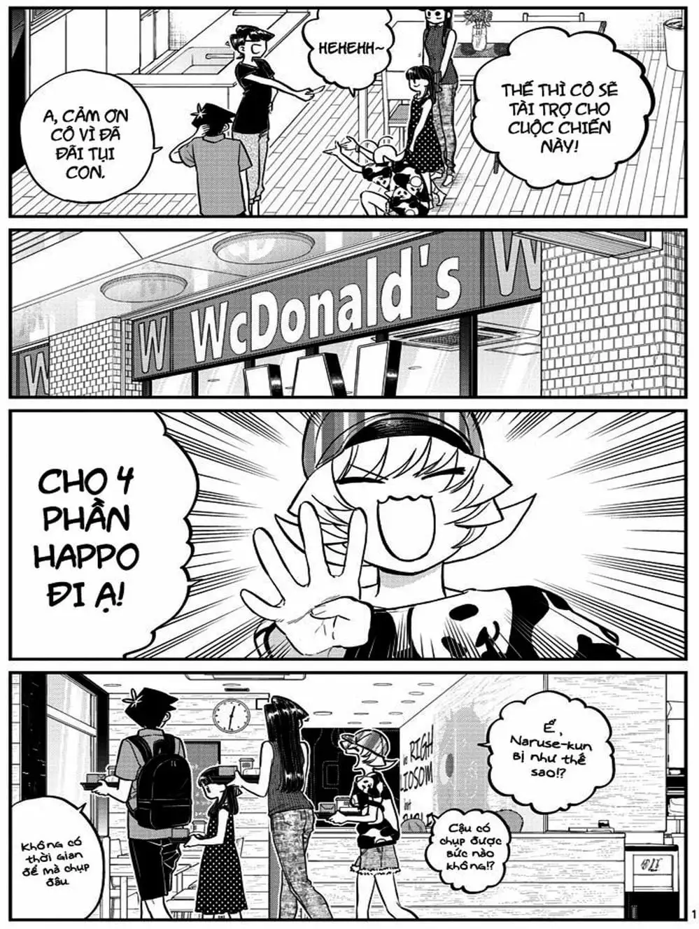 Truyện Tranh Komi Không Thể Giao Tiếp - Komi San Wa Komyusho Desu trang 5