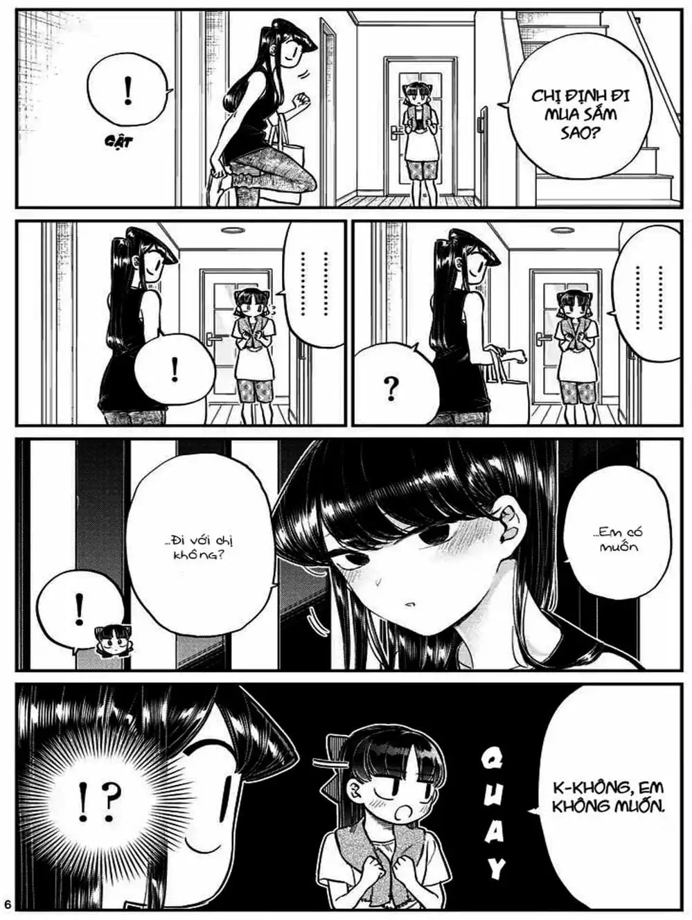 Truyện Tranh Komi Không Thể Giao Tiếp - Komi San Wa Komyusho Desu trang 5