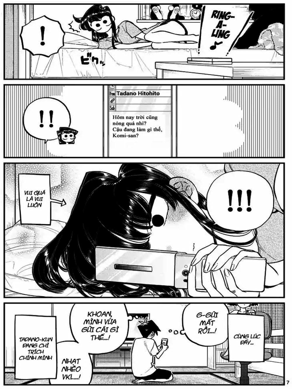 Truyện Tranh Komi Không Thể Giao Tiếp - Komi San Wa Komyusho Desu trang 5