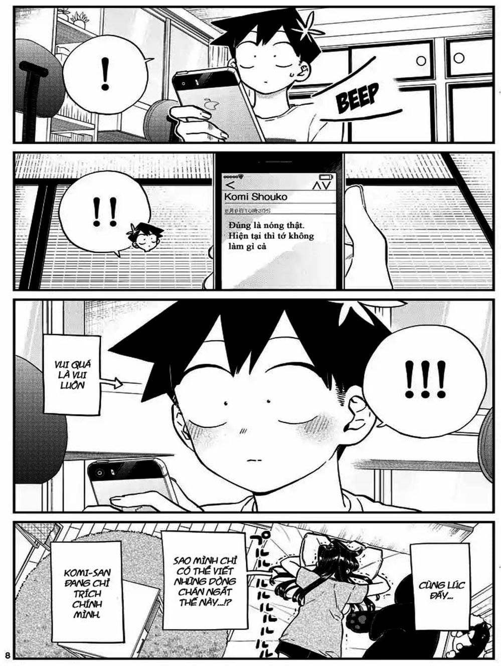 Truyện Tranh Komi Không Thể Giao Tiếp - Komi San Wa Komyusho Desu trang 5