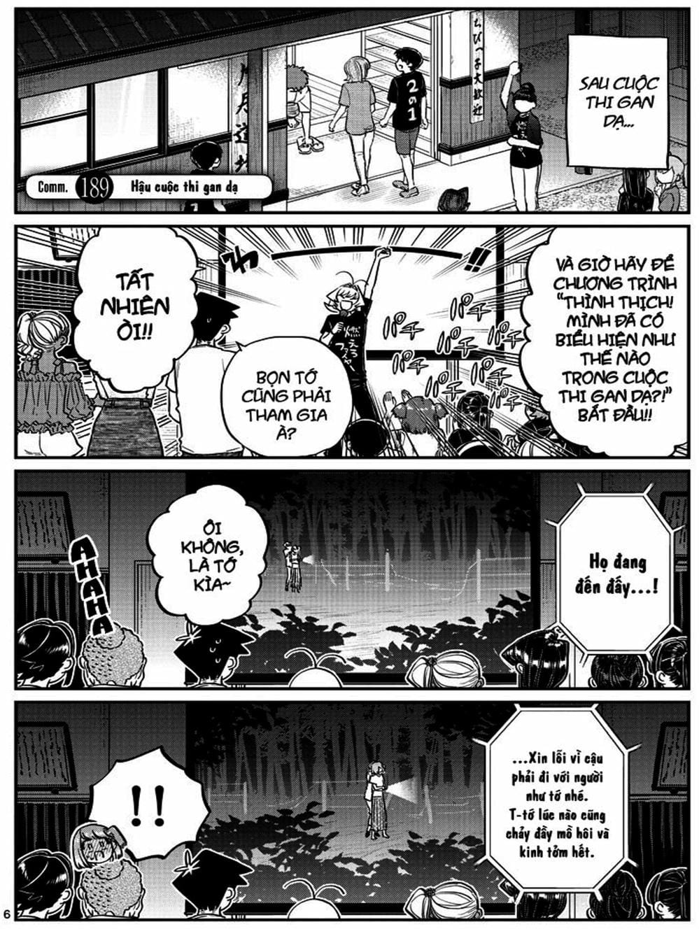 Truyện Tranh Komi Không Thể Giao Tiếp - Komi San Wa Komyusho Desu trang 5