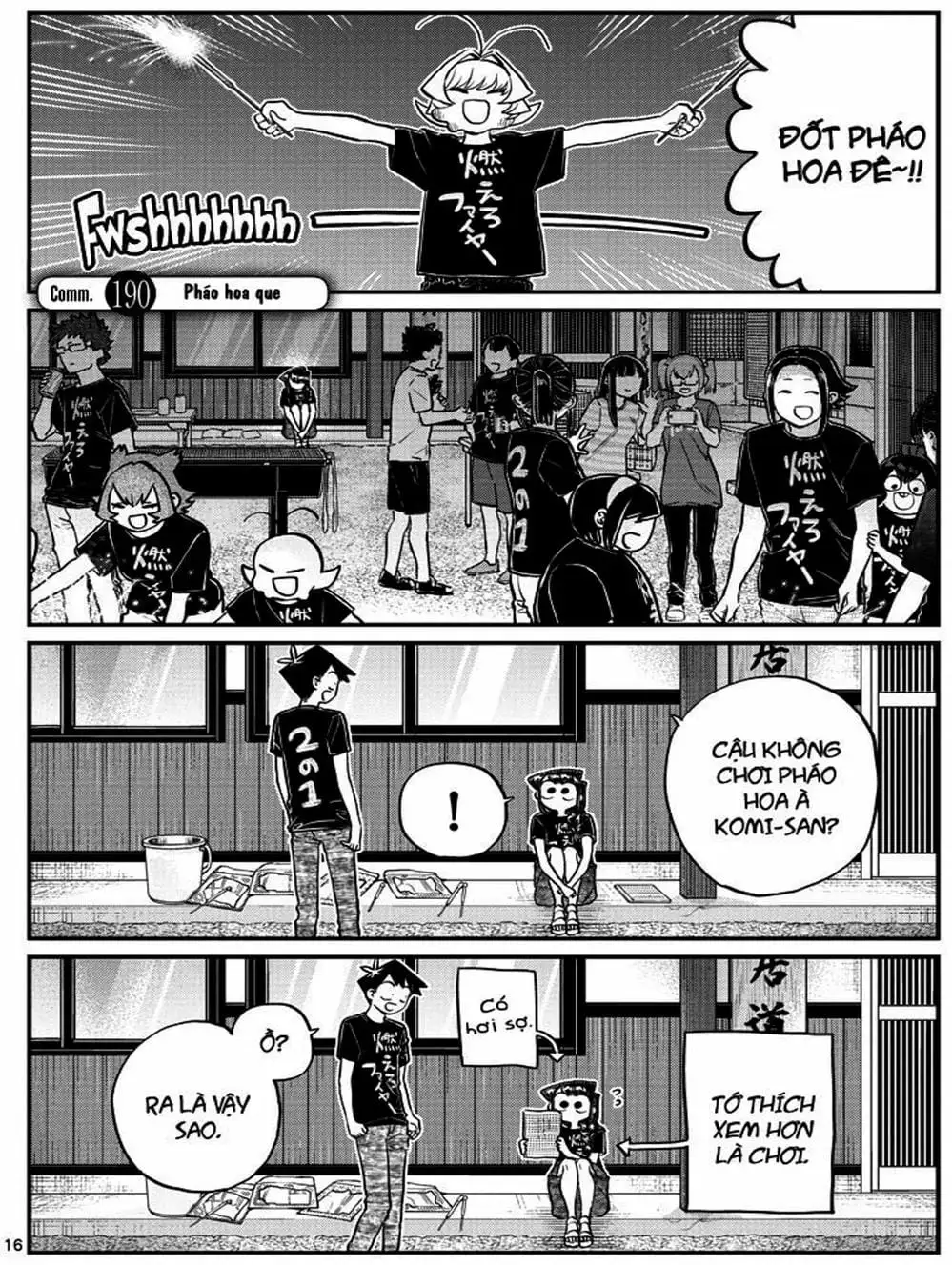 Truyện Tranh Komi Không Thể Giao Tiếp - Komi San Wa Komyusho Desu trang 5