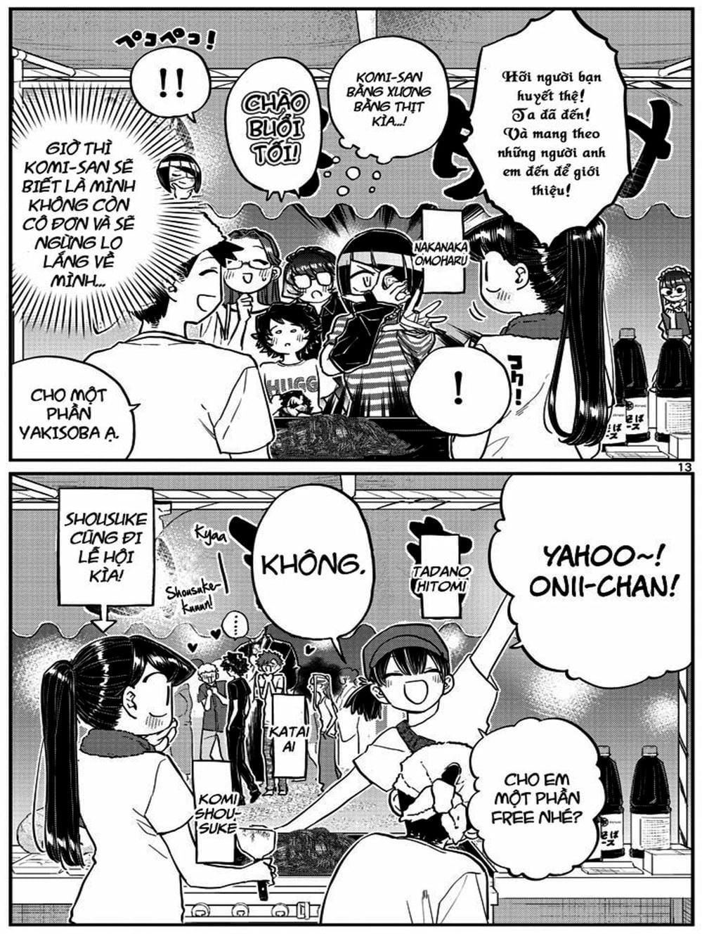 Truyện Tranh Komi Không Thể Giao Tiếp - Komi San Wa Komyusho Desu trang 5