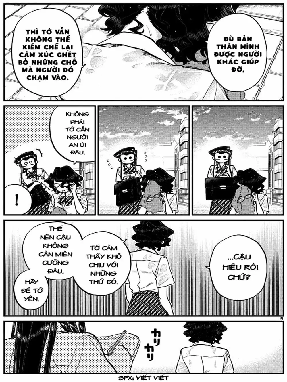 Truyện Tranh Komi Không Thể Giao Tiếp - Komi San Wa Komyusho Desu trang 5