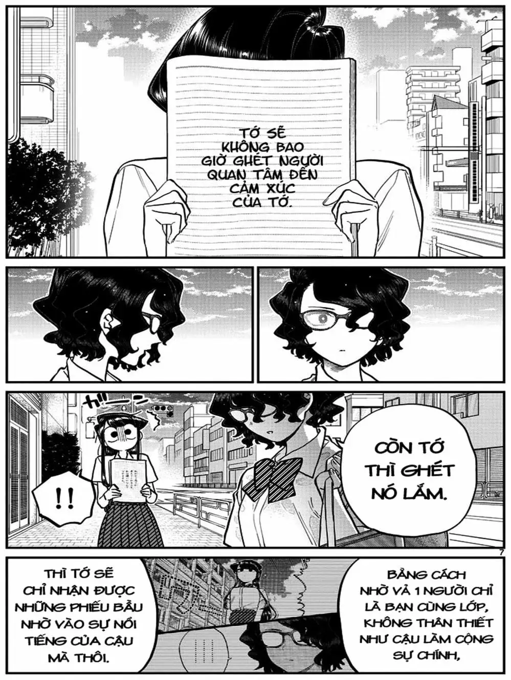 Truyện Tranh Komi Không Thể Giao Tiếp - Komi San Wa Komyusho Desu trang 5