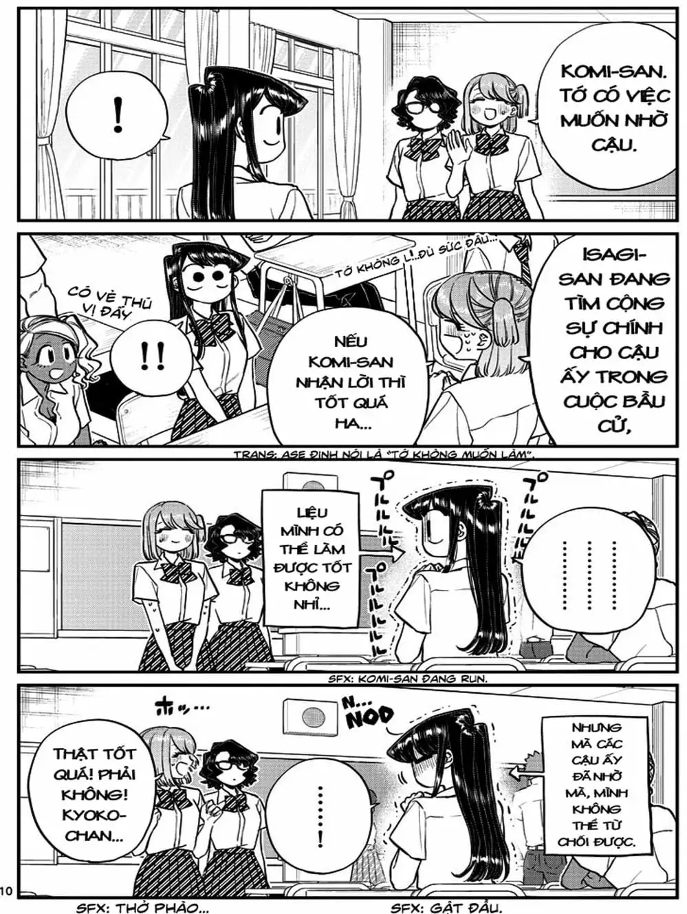 Truyện Tranh Komi Không Thể Giao Tiếp - Komi San Wa Komyusho Desu trang 5
