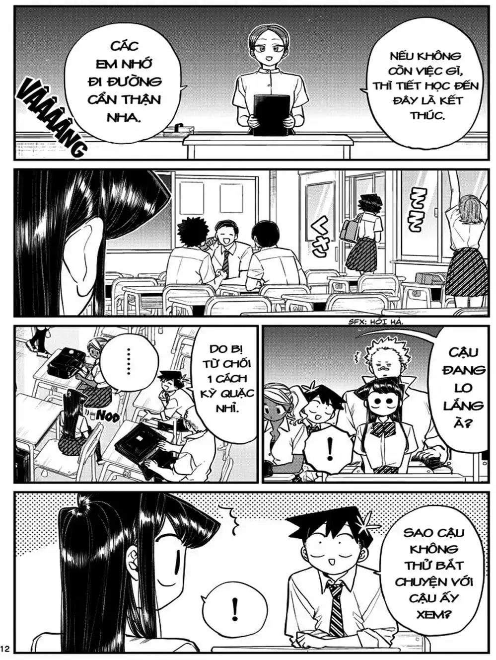 Truyện Tranh Komi Không Thể Giao Tiếp - Komi San Wa Komyusho Desu trang 5