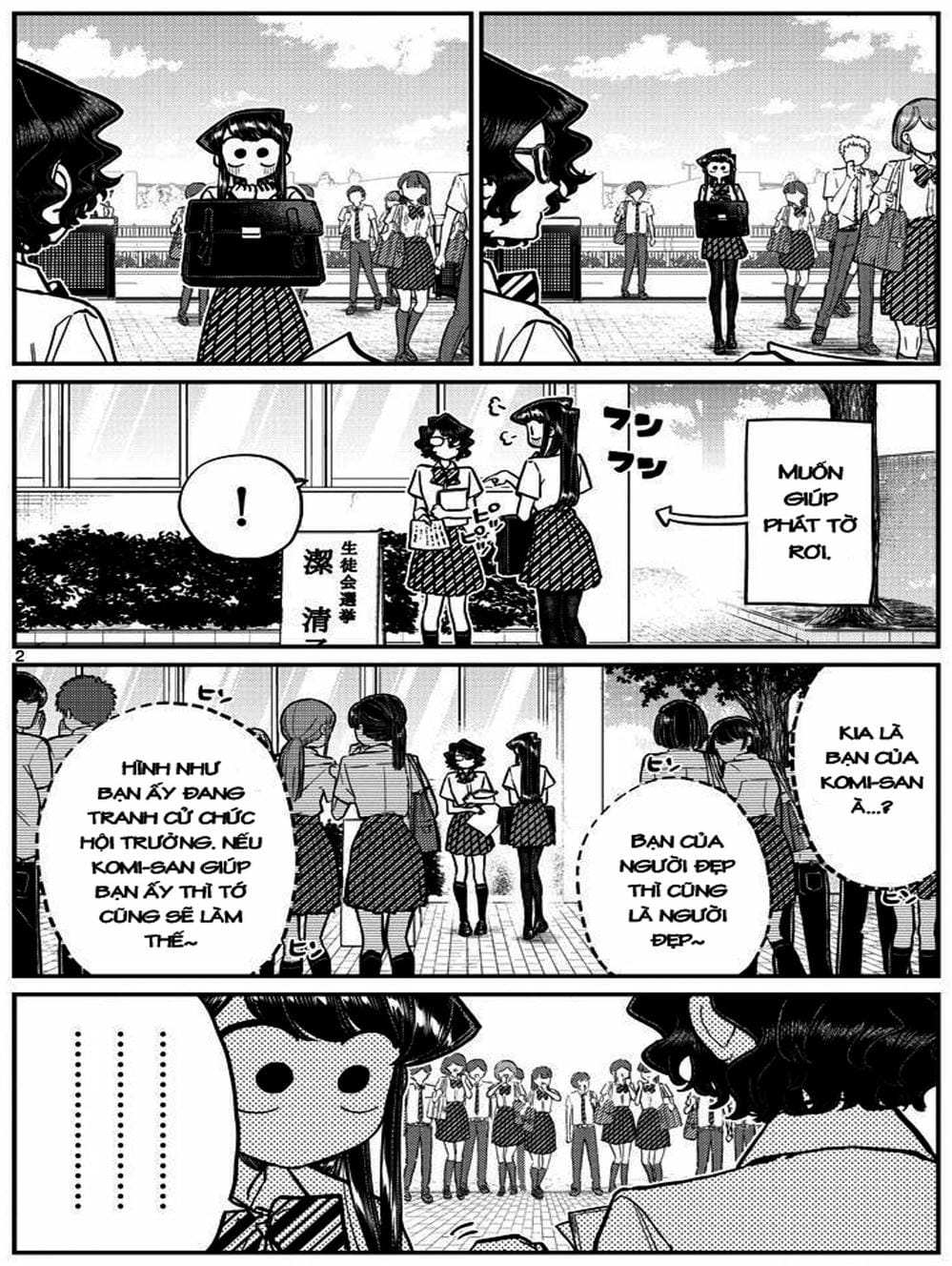 Truyện Tranh Komi Không Thể Giao Tiếp - Komi San Wa Komyusho Desu trang 5