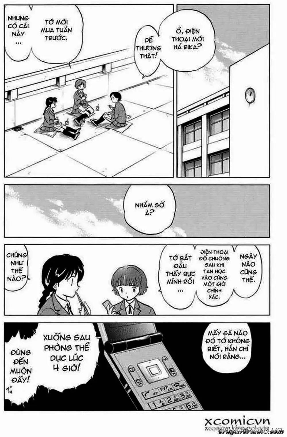 Truyện Tranh Rinne - Cảnh Giới Luân Hồi (Bạn Học Bí Ẩn) trang 4