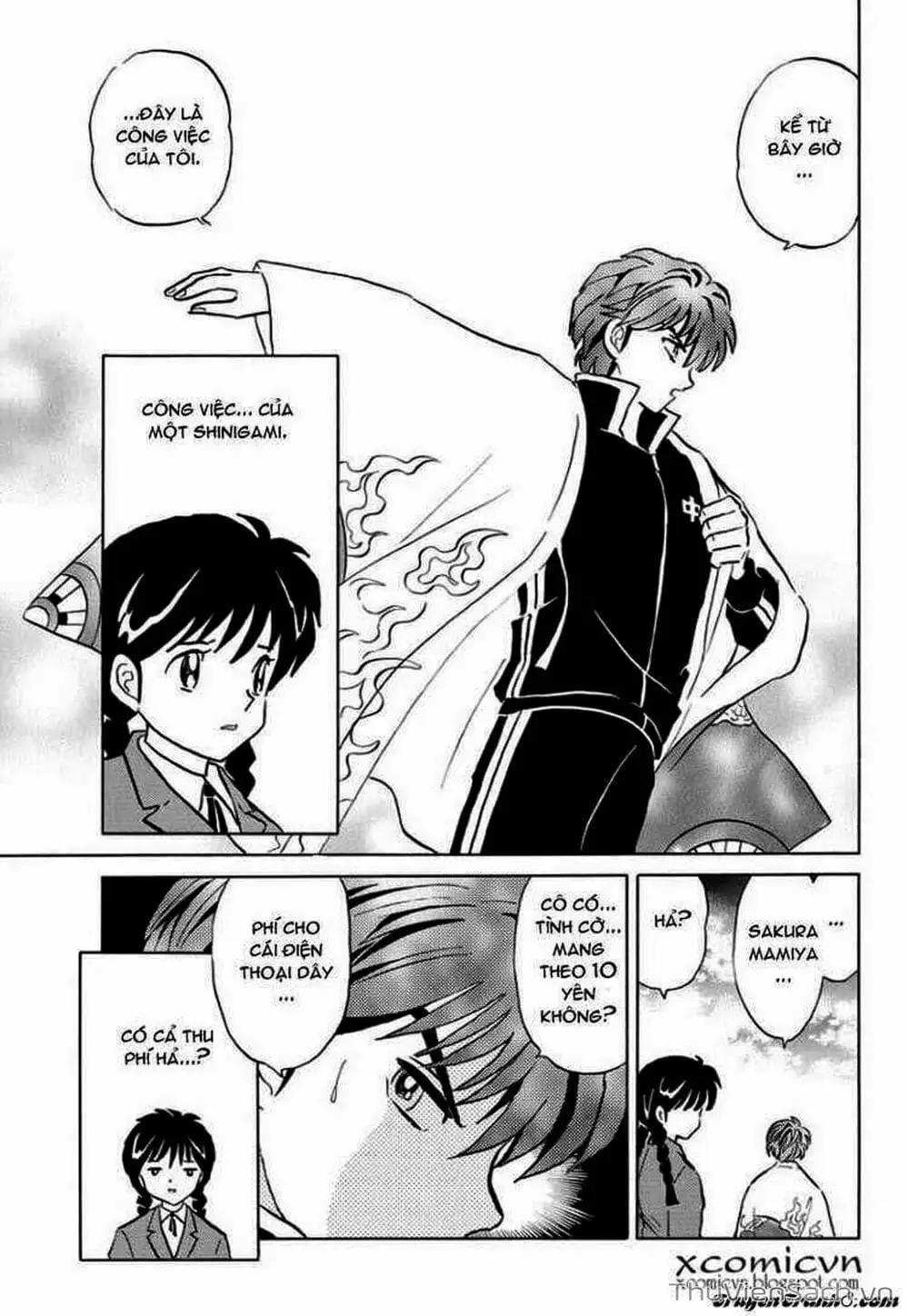 Truyện Tranh Rinne - Cảnh Giới Luân Hồi (Bạn Học Bí Ẩn) trang 4