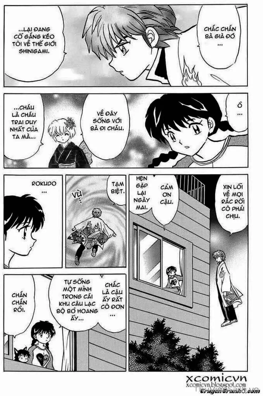 Truyện Tranh Rinne - Cảnh Giới Luân Hồi (Bạn Học Bí Ẩn) trang 4