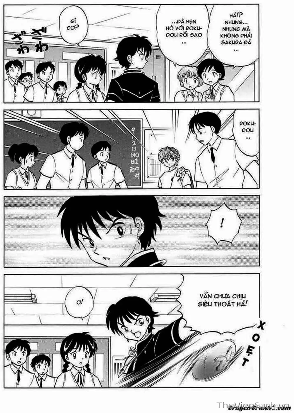 Truyện Tranh Rinne - Cảnh Giới Luân Hồi (Bạn Học Bí Ẩn) trang 4