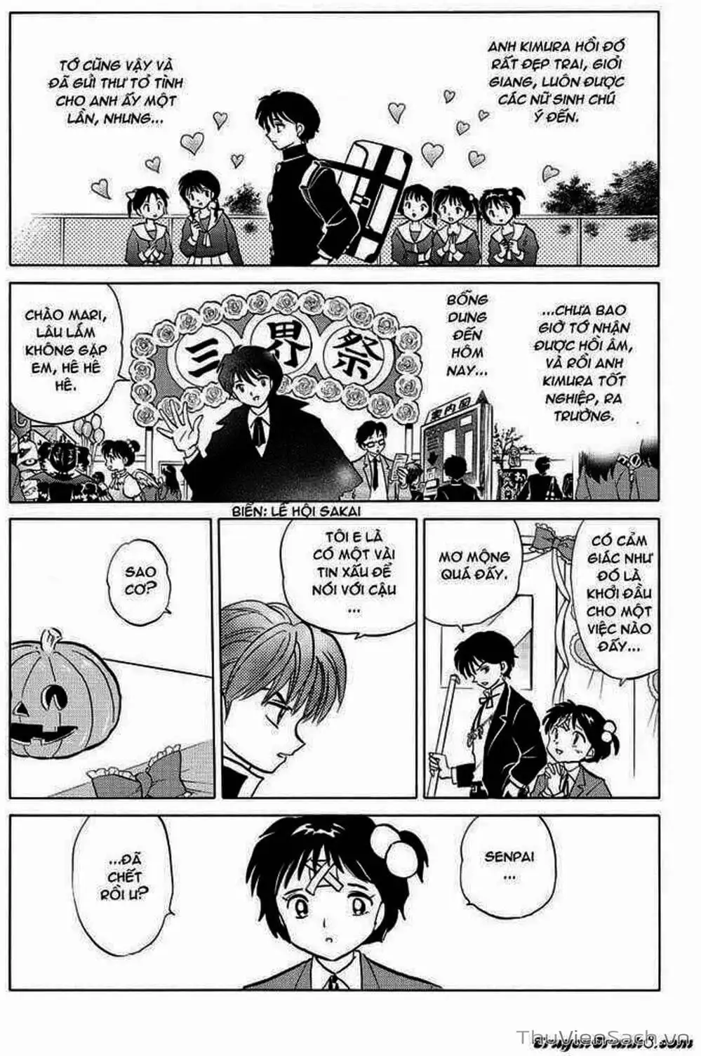 Truyện Tranh Rinne - Cảnh Giới Luân Hồi (Bạn Học Bí Ẩn) trang 4