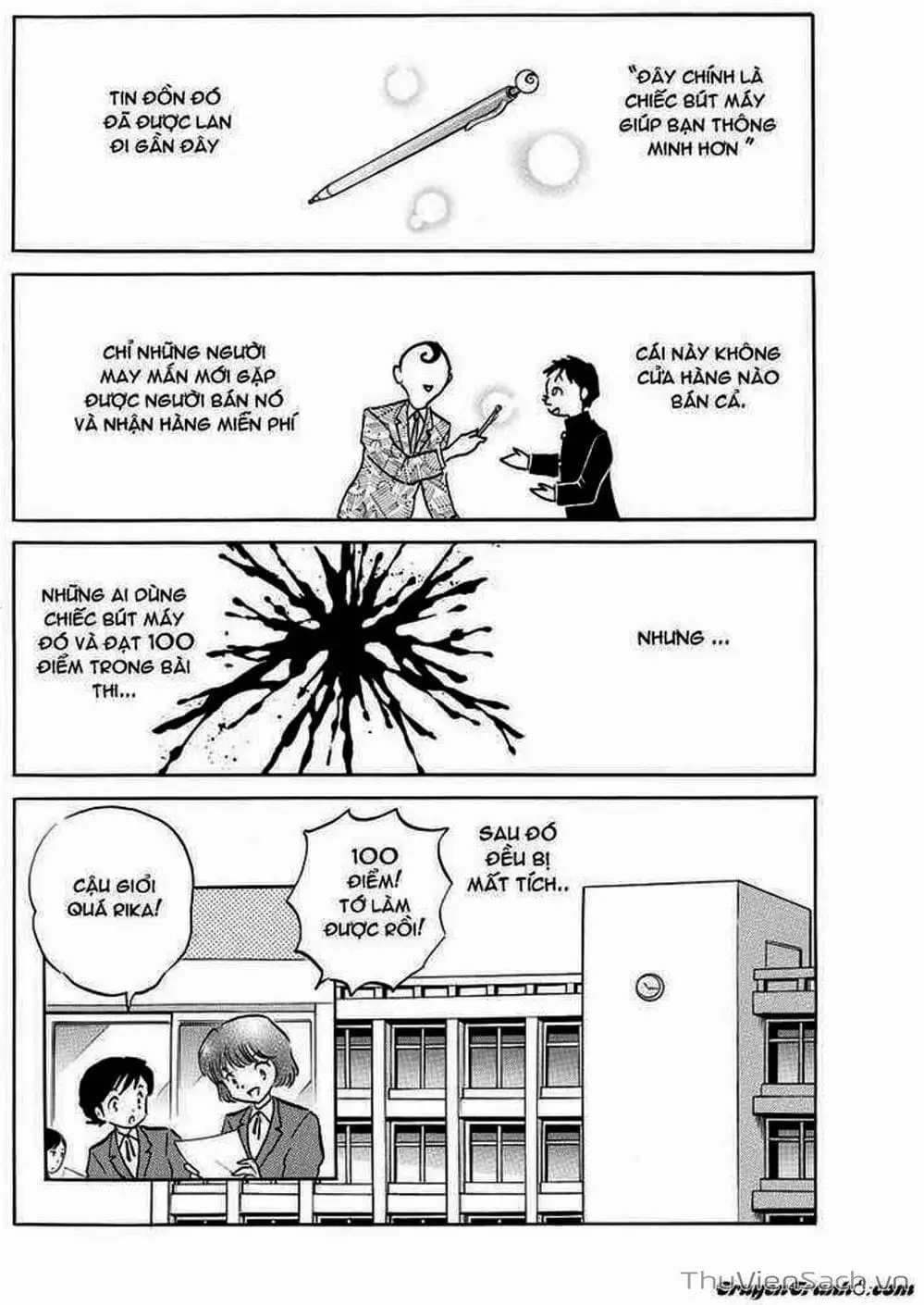 Truyện Tranh Rinne - Cảnh Giới Luân Hồi (Bạn Học Bí Ẩn) trang 4