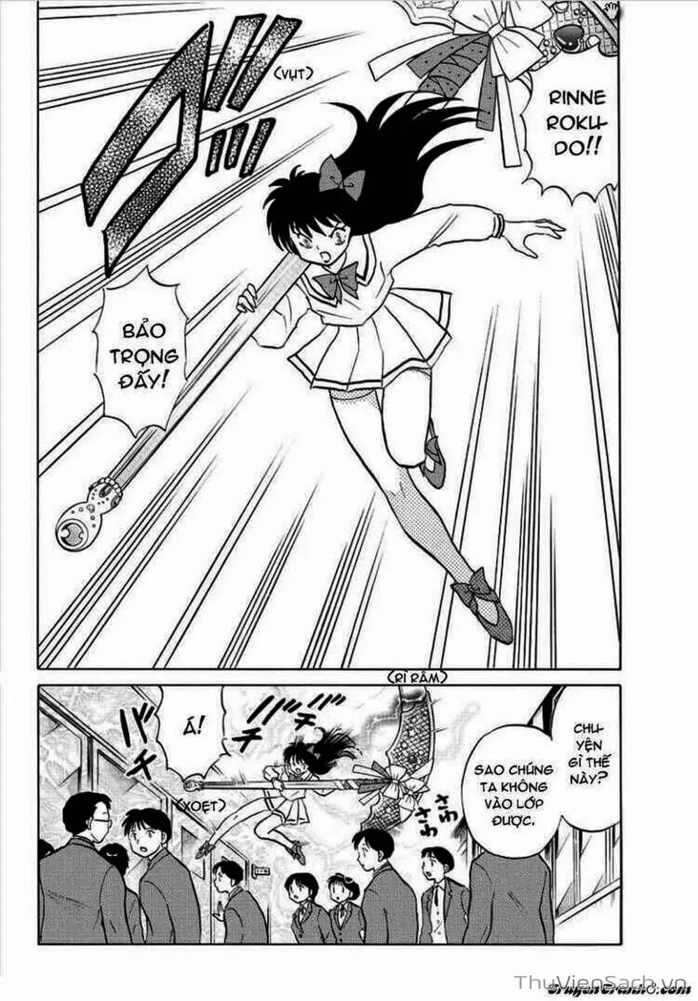 Truyện Tranh Rinne - Cảnh Giới Luân Hồi (Bạn Học Bí Ẩn) trang 4