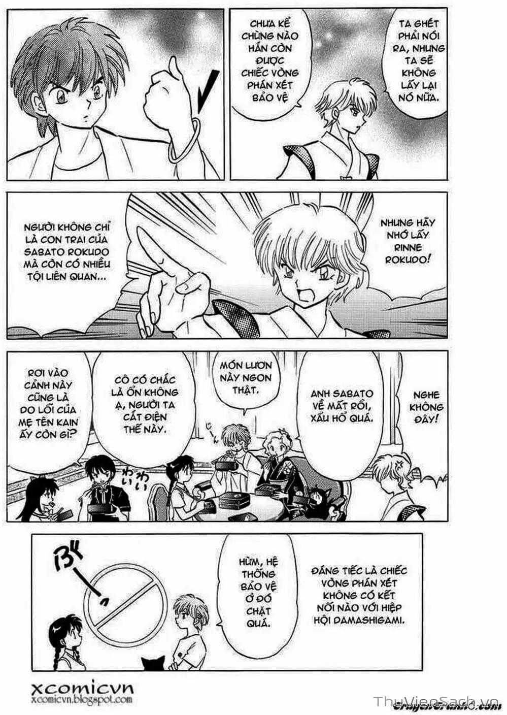 Truyện Tranh Rinne - Cảnh Giới Luân Hồi (Bạn Học Bí Ẩn) trang 4