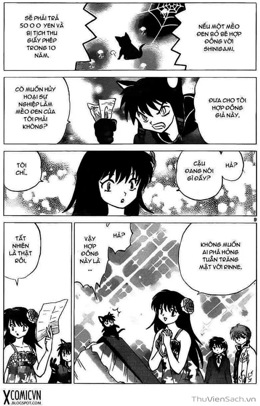 Truyện Tranh Rinne - Cảnh Giới Luân Hồi (Bạn Học Bí Ẩn) trang 4