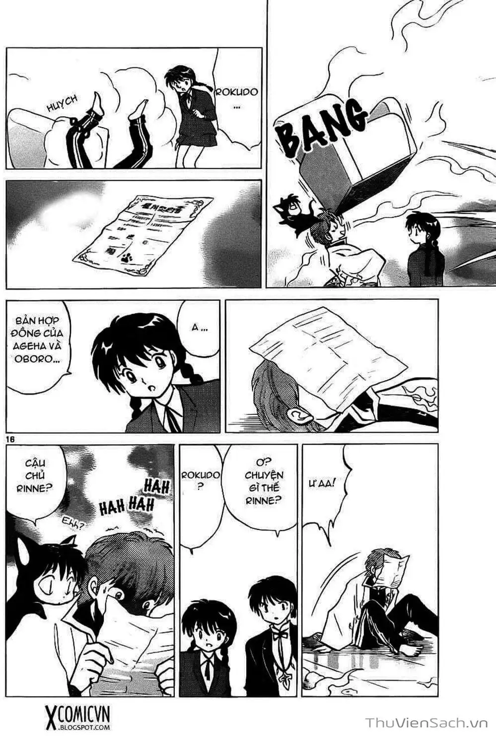 Truyện Tranh Rinne - Cảnh Giới Luân Hồi (Bạn Học Bí Ẩn) trang 4