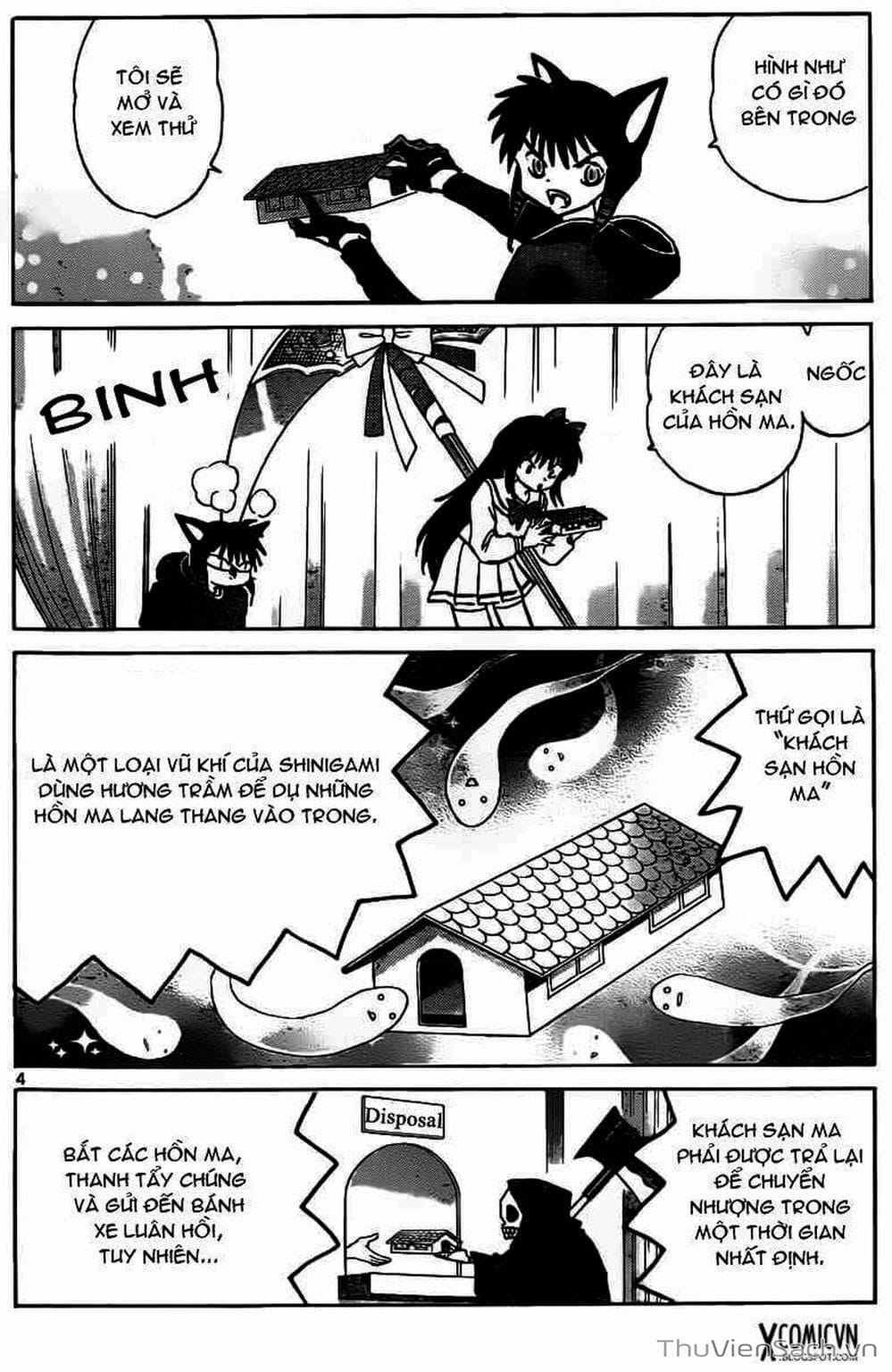 Truyện Tranh Rinne - Cảnh Giới Luân Hồi (Bạn Học Bí Ẩn) trang 4