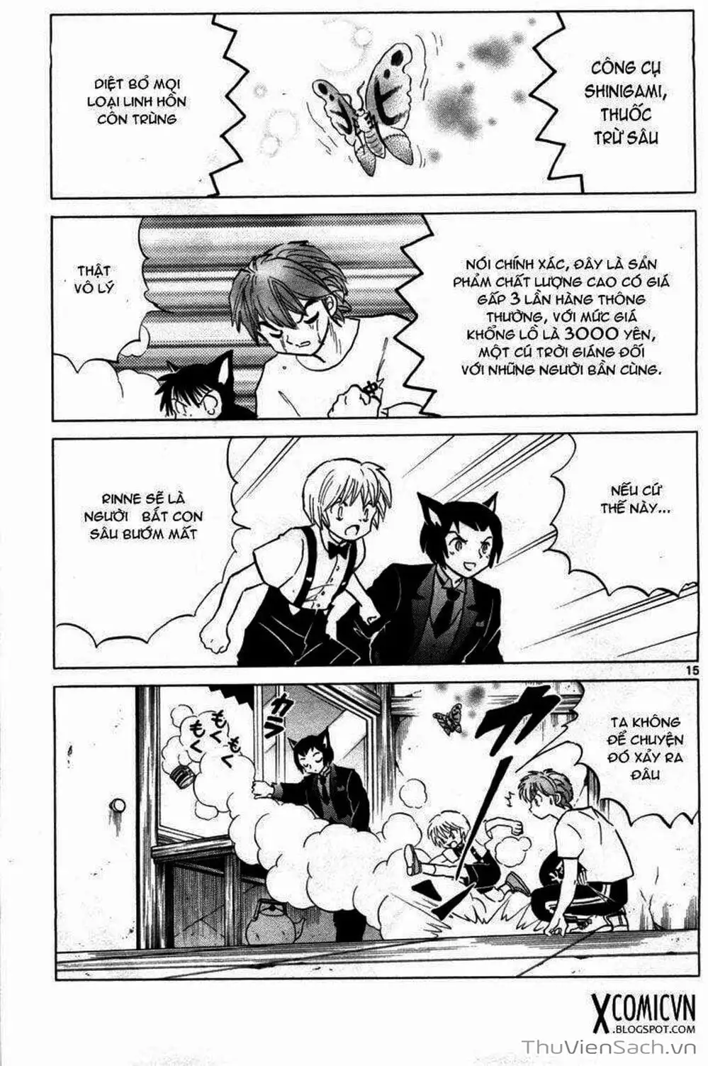 Truyện Tranh Rinne - Cảnh Giới Luân Hồi (Bạn Học Bí Ẩn) trang 4