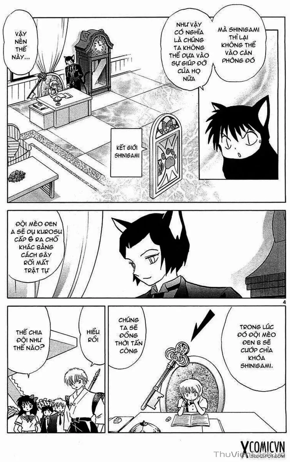 Truyện Tranh Rinne - Cảnh Giới Luân Hồi (Bạn Học Bí Ẩn) trang 4