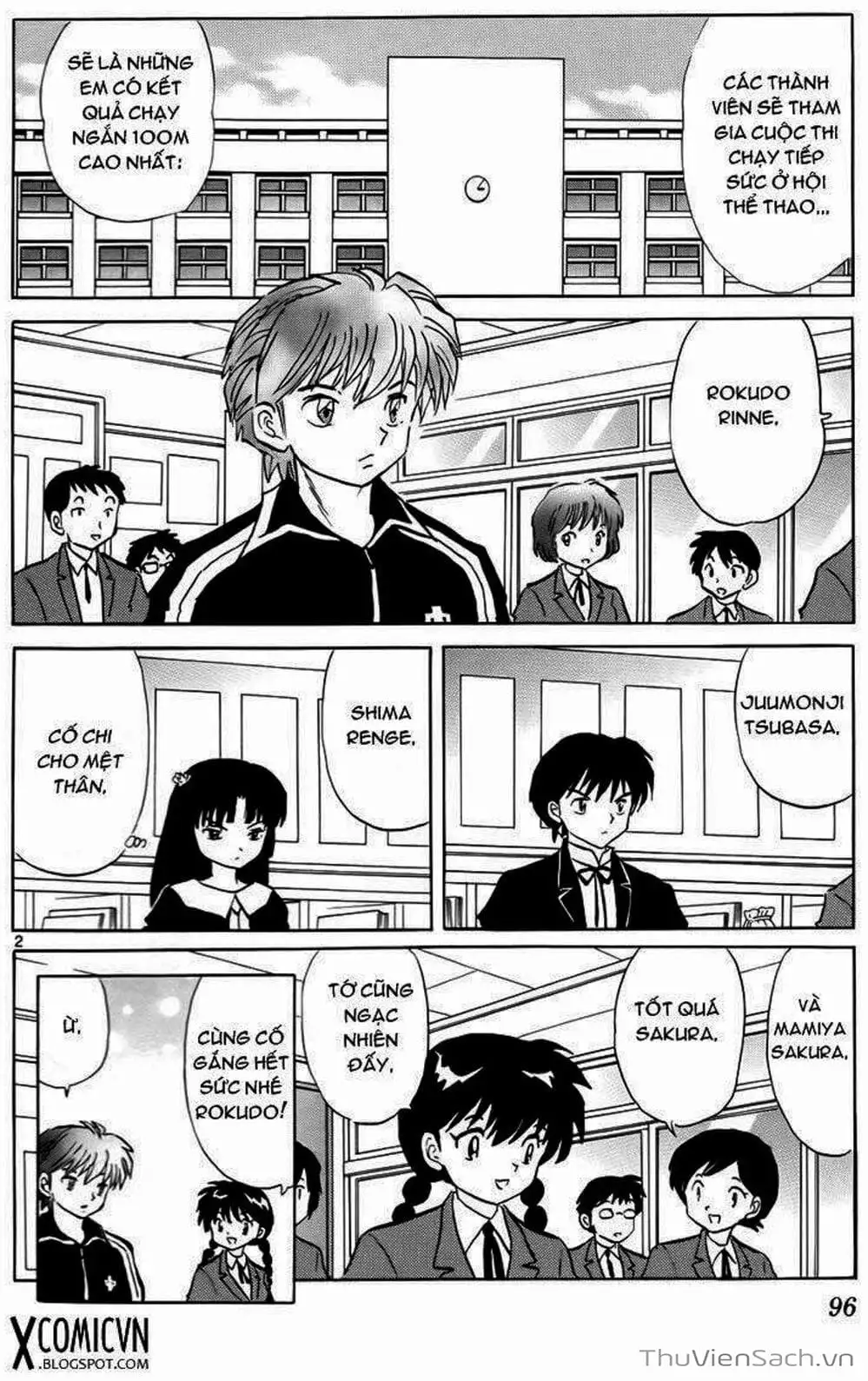 Truyện Tranh Rinne - Cảnh Giới Luân Hồi (Bạn Học Bí Ẩn) trang 4