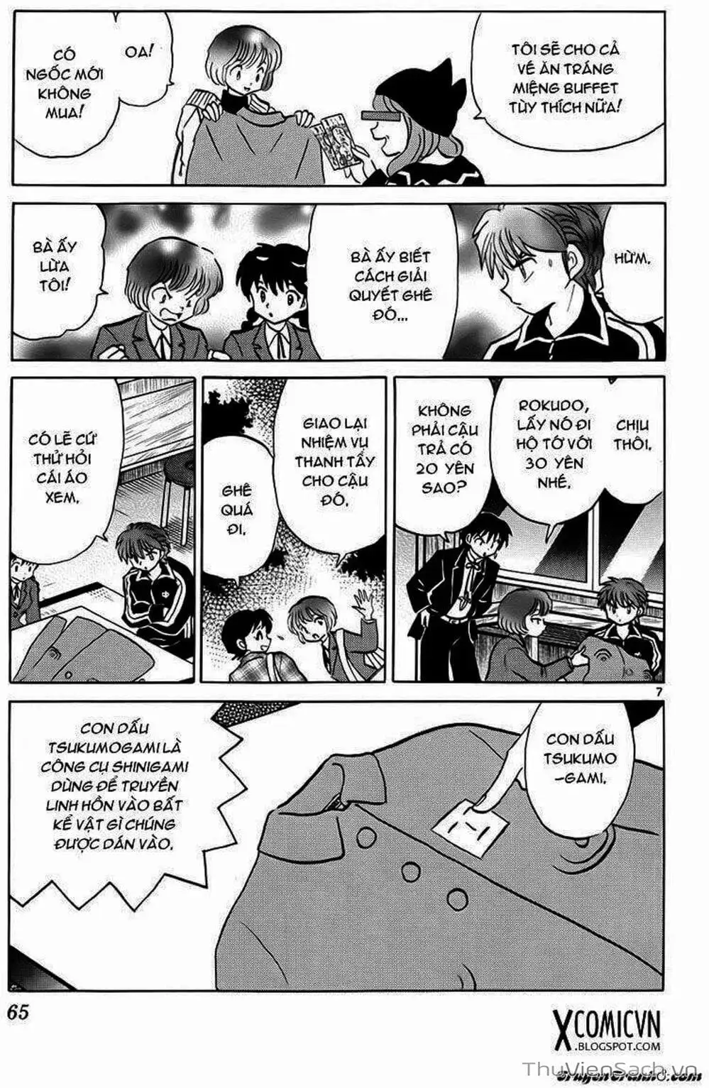 Truyện Tranh Rinne - Cảnh Giới Luân Hồi (Bạn Học Bí Ẩn) trang 4