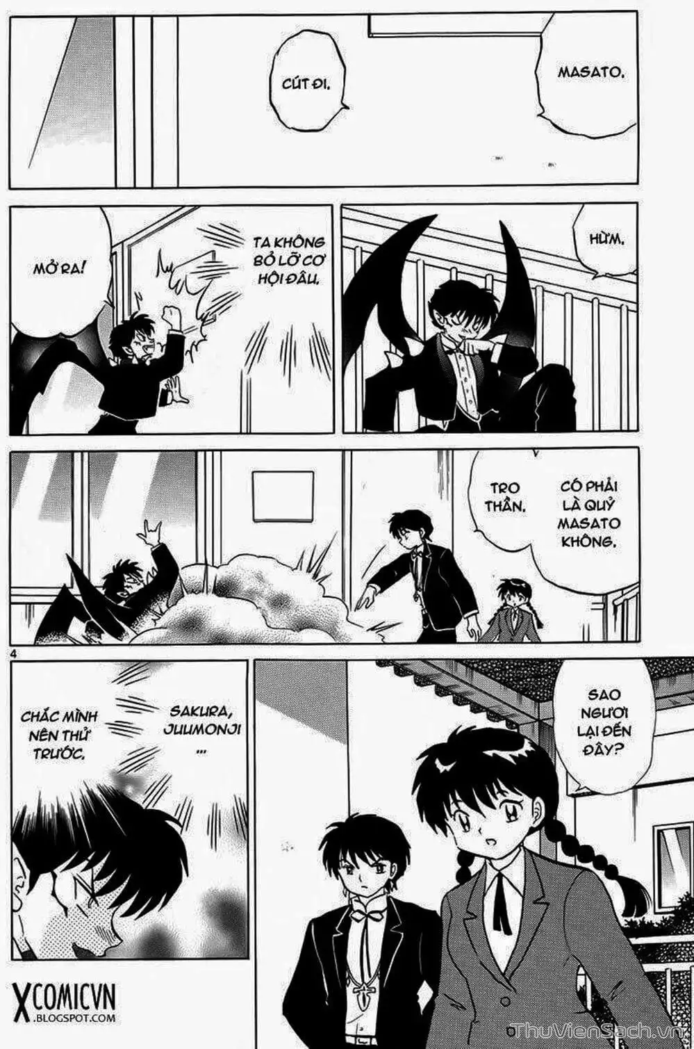 Truyện Tranh Rinne - Cảnh Giới Luân Hồi (Bạn Học Bí Ẩn) trang 4
