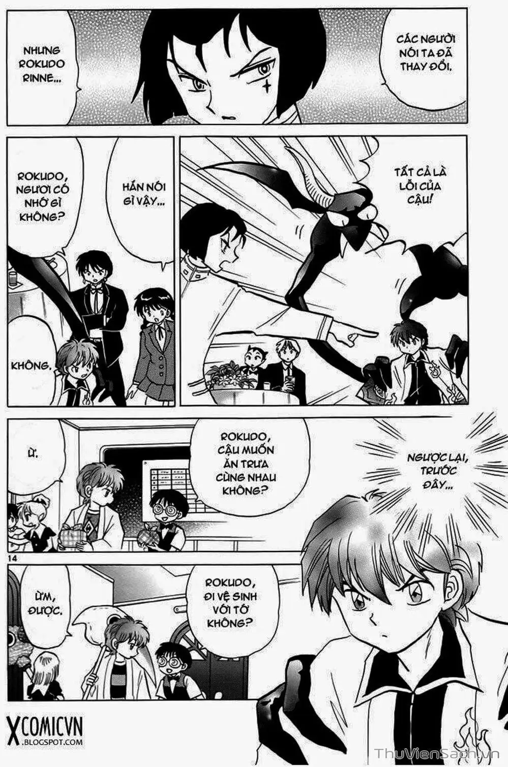 Truyện Tranh Rinne - Cảnh Giới Luân Hồi (Bạn Học Bí Ẩn) trang 4