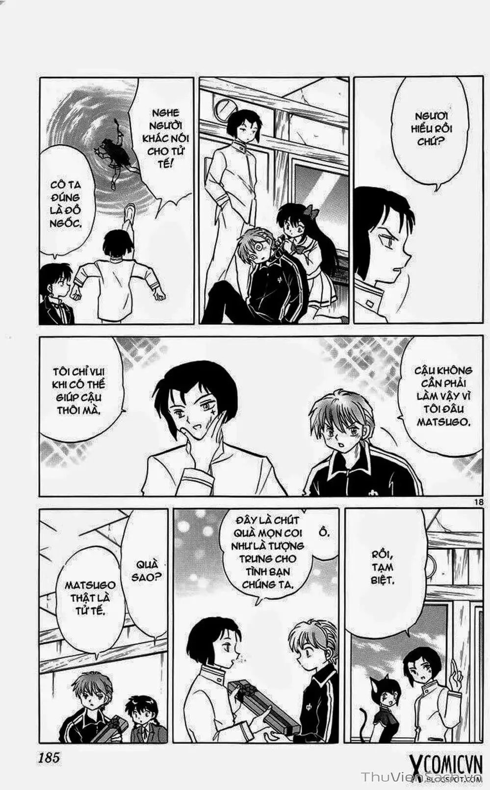 Truyện Tranh Rinne - Cảnh Giới Luân Hồi (Bạn Học Bí Ẩn) trang 4