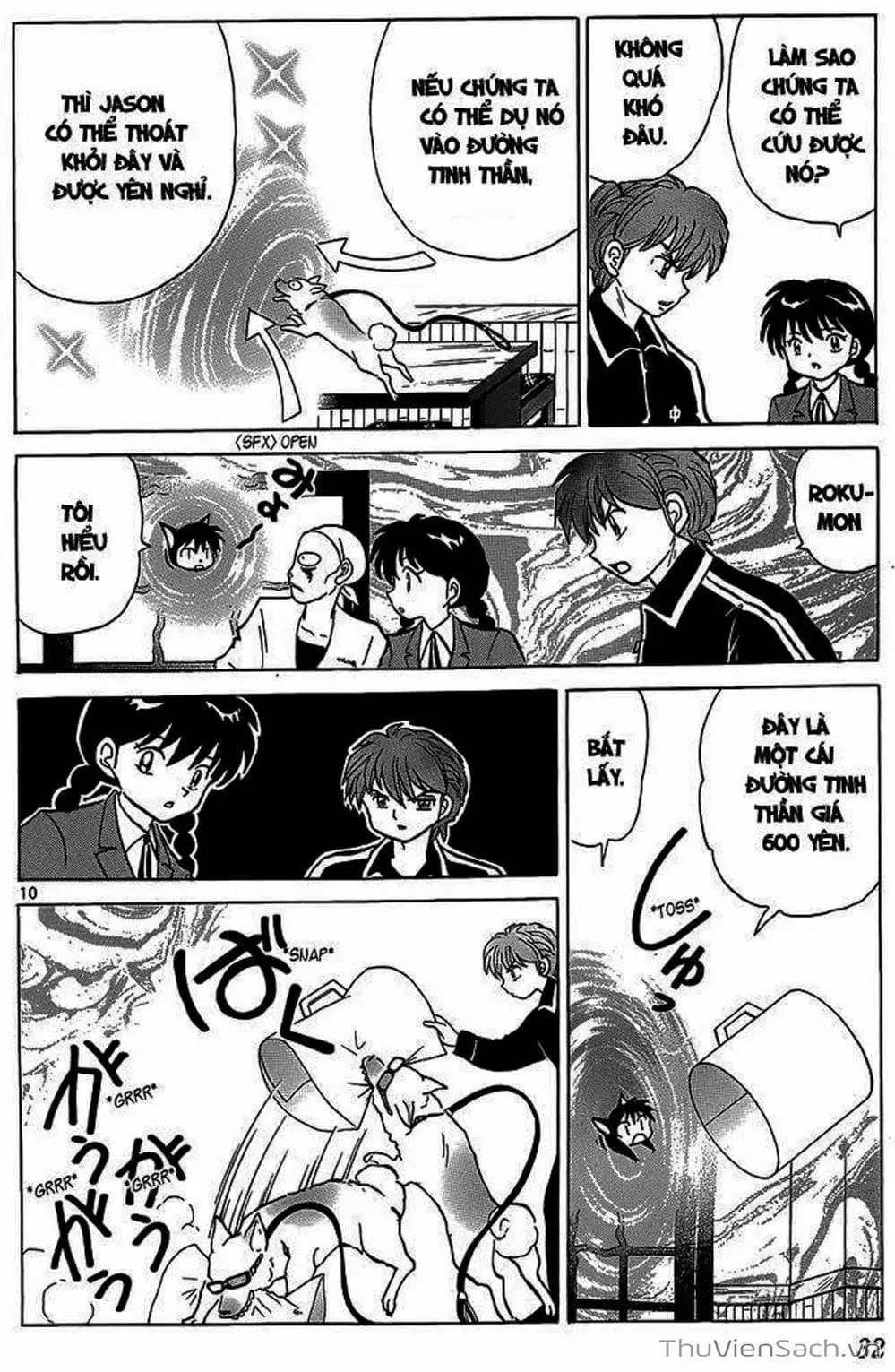 Truyện Tranh Rinne - Cảnh Giới Luân Hồi (Bạn Học Bí Ẩn) trang 4