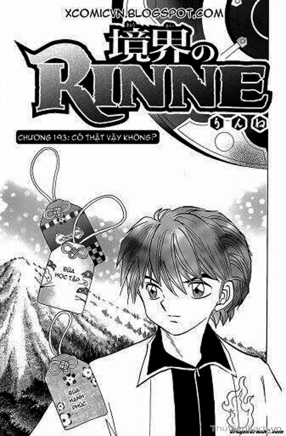 Truyện Tranh Rinne - Cảnh Giới Luân Hồi (Bạn Học Bí Ẩn) trang 4