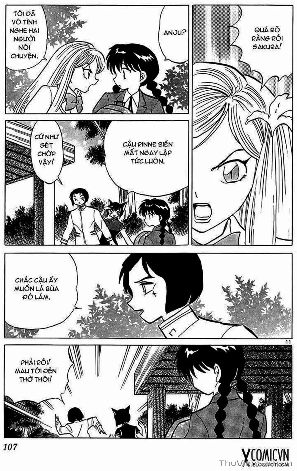 Truyện Tranh Rinne - Cảnh Giới Luân Hồi (Bạn Học Bí Ẩn) trang 4