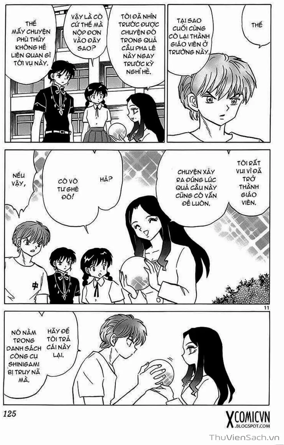 Truyện Tranh Rinne - Cảnh Giới Luân Hồi (Bạn Học Bí Ẩn) trang 4