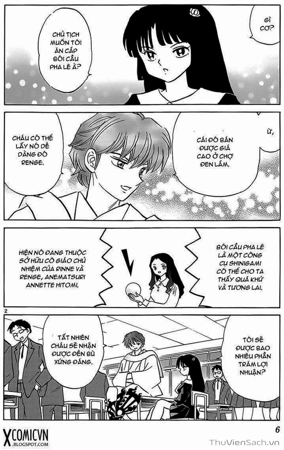 Truyện Tranh Rinne - Cảnh Giới Luân Hồi (Bạn Học Bí Ẩn) trang 4