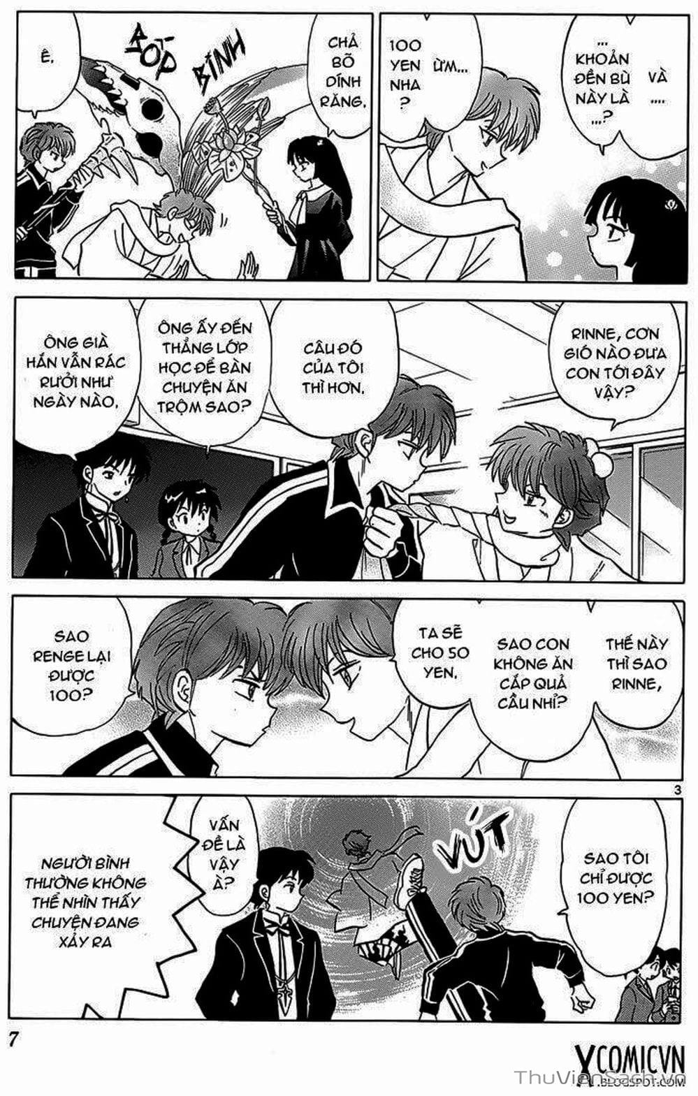 Truyện Tranh Rinne - Cảnh Giới Luân Hồi (Bạn Học Bí Ẩn) trang 4