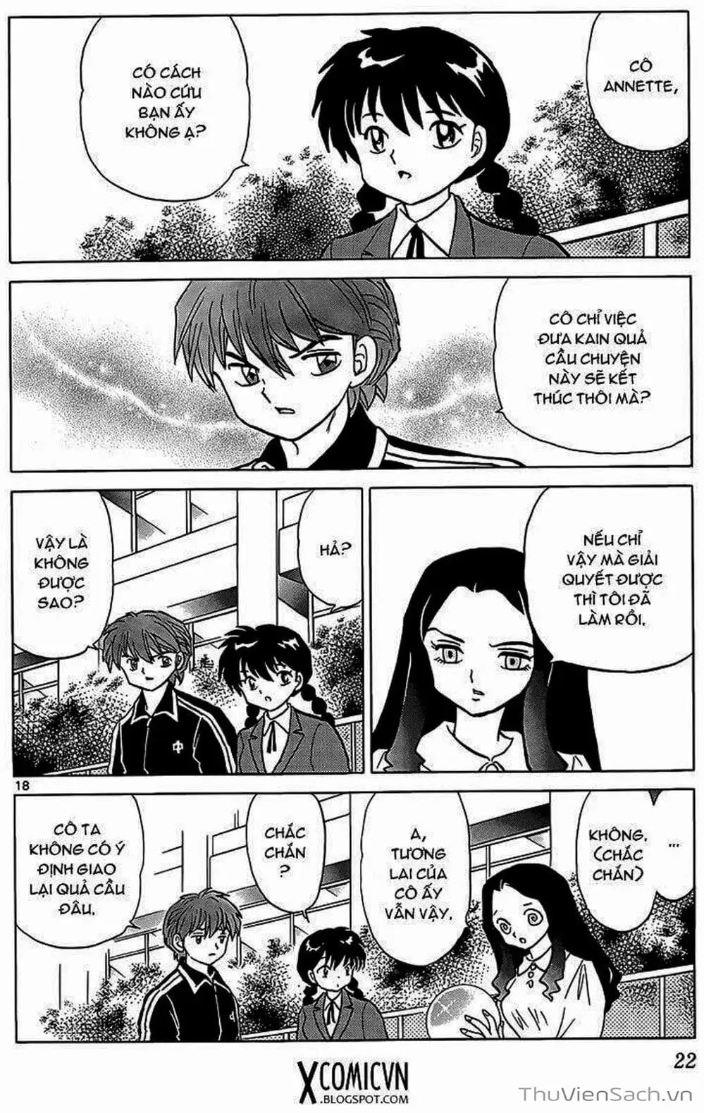 Truyện Tranh Rinne - Cảnh Giới Luân Hồi (Bạn Học Bí Ẩn) trang 4