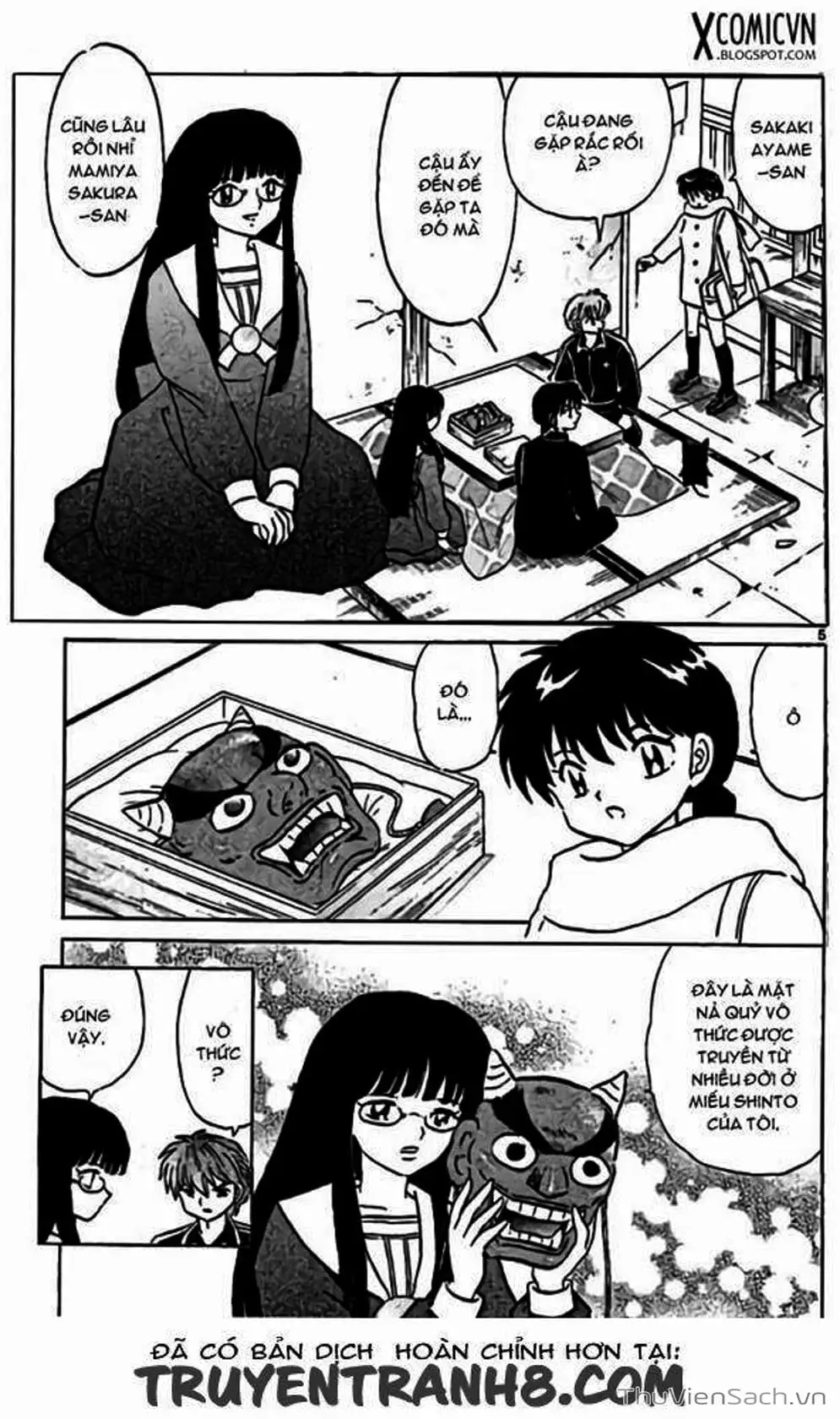 Truyện Tranh Rinne - Cảnh Giới Luân Hồi (Bạn Học Bí Ẩn) trang 4