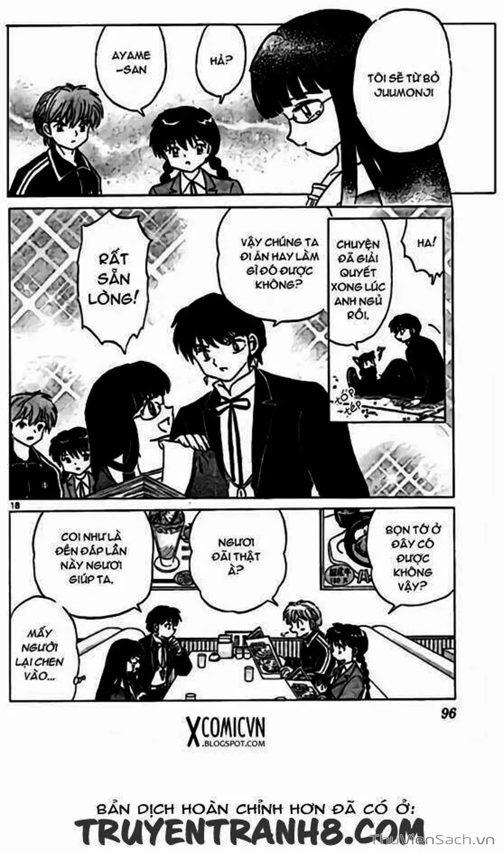 Truyện Tranh Rinne - Cảnh Giới Luân Hồi (Bạn Học Bí Ẩn) trang 4