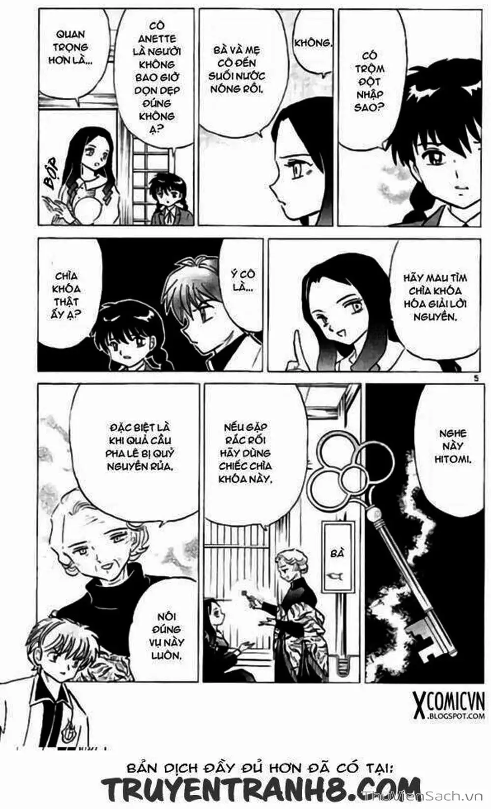 Truyện Tranh Rinne - Cảnh Giới Luân Hồi (Bạn Học Bí Ẩn) trang 4